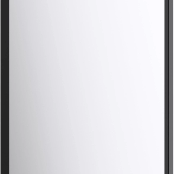 Зеркало Aqwella РМ Л5/BLK 50*90см метал. рама цв.черный