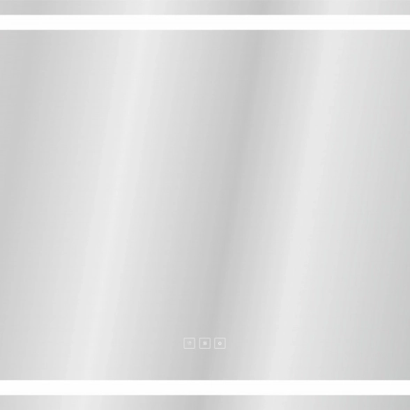 Зеркало LED 051 pro 80*55 подсв. антизап. звонок