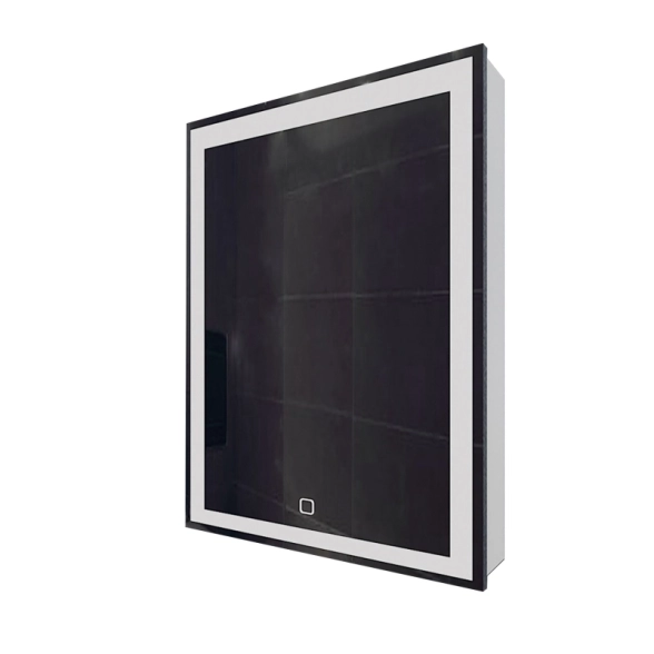 Зеркало шкаф Mixline Минио 600х800  прав светодиод.подсв.