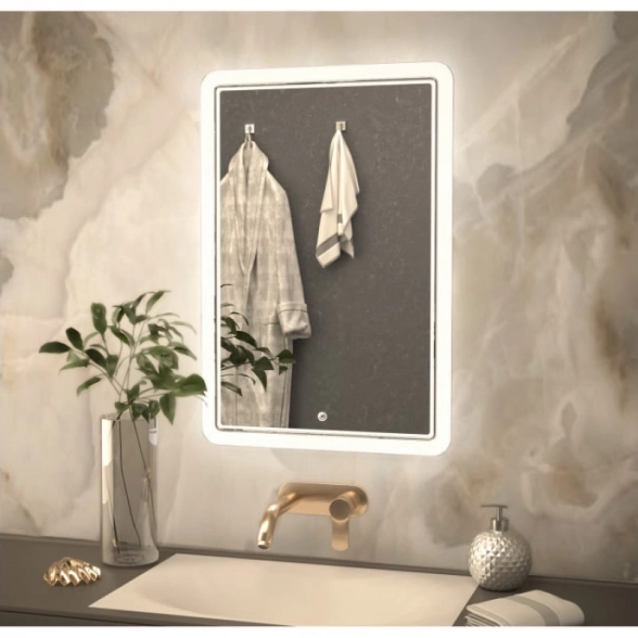 Зеркало Mixline Умберто 600х800 сенсор.светдиод.подсв.
