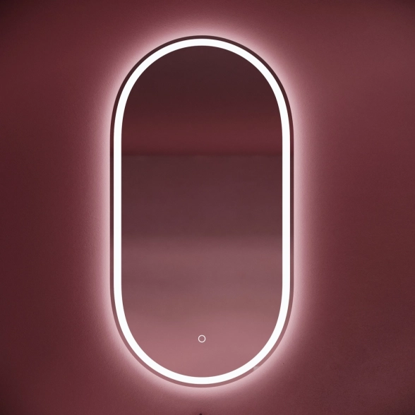 Зеркало SANCOS OVAL Led 550*1050 подсветка, сенсор вкл/ выкл