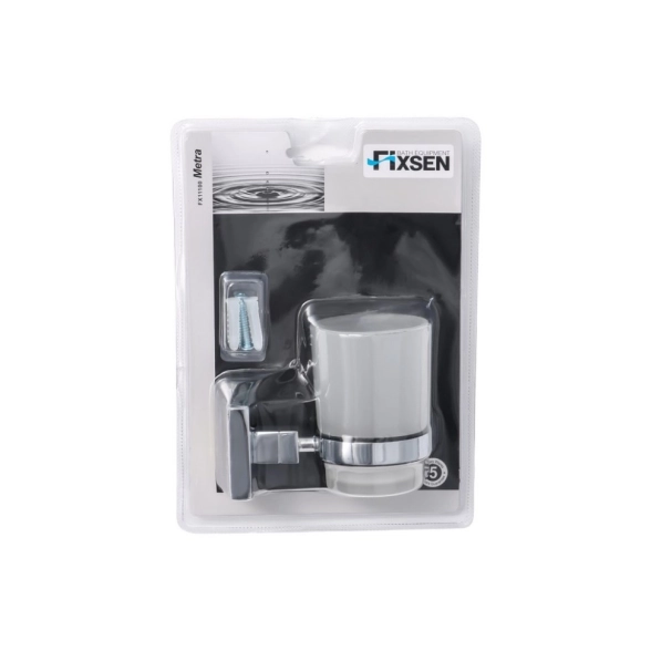 Подстаканник одинарный FIXSEN METRA FX-11106 (блистер)-image-1