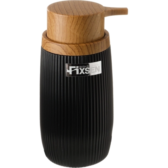 Дозатор д/ж.мыла FIXSEN BLACK BOOM FX-411-1