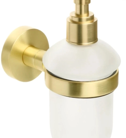 Дозатор для жидкого мыла Fixsen Comfort Gold FX-87012 золото-сатин