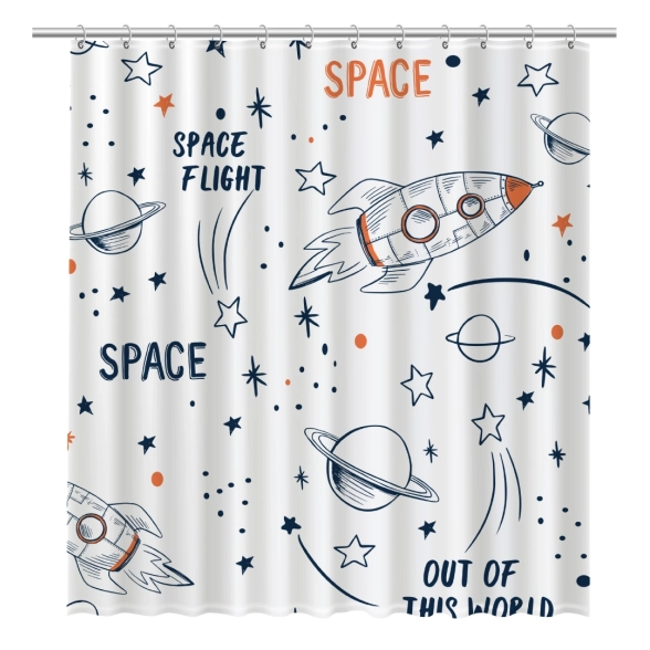 Шторка для ванной Fixsen SPACE FX-2508
