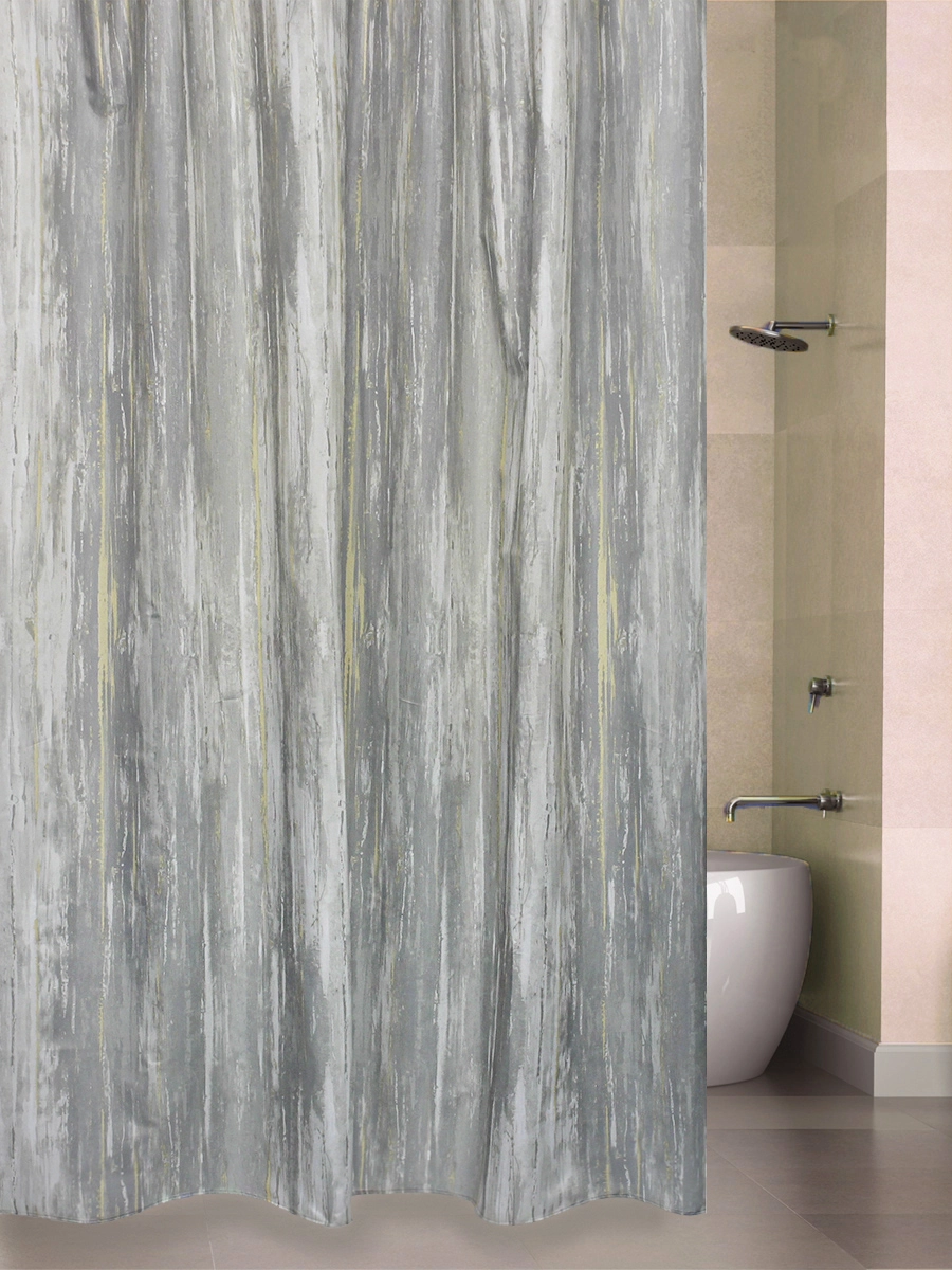 Штора для ванной BATH 180х200 Nordic2 серый ch-1851