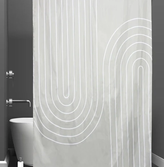 Штора для ванной BATH 180х200 Reverse Rainbow Physics ch-21317