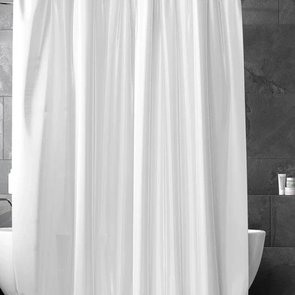 Штора для ванной BATH SUPER BIG 280х200 белая ST-007