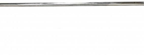 Карниз д/ванной нержавейка Г-обр. 1,7м х 0,7м