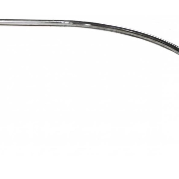 Карниз для ванны нержавеющая сталь дуга 0,8x0,8м