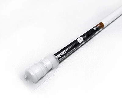 Карниз для ванной раздвижной 140-260см СТК-303IR/SANTREK HOME белый