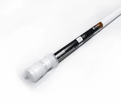 Карниз для ванной раздвижной 140-260см СТК-303IR/SANTREK HOME белый
