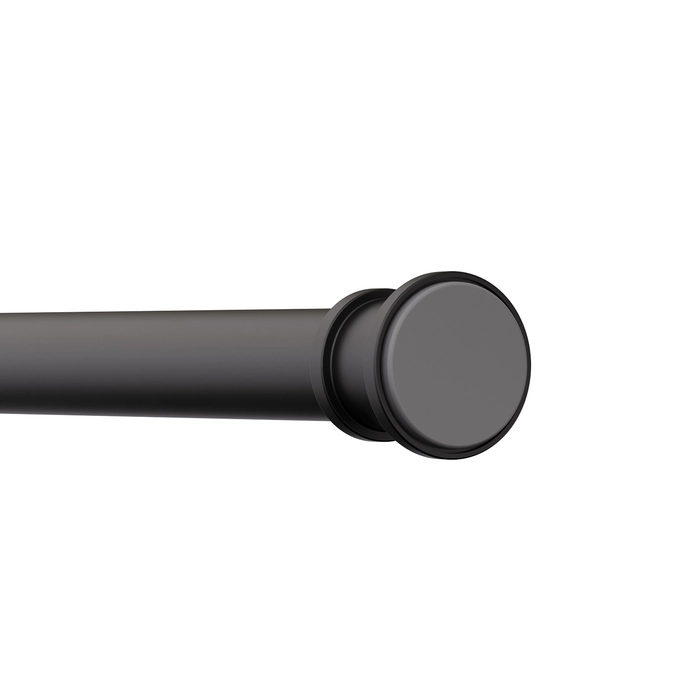 Карниз для ванной IDDIS Elegante RSB0120i14 110-200 см черный матовый-image-2