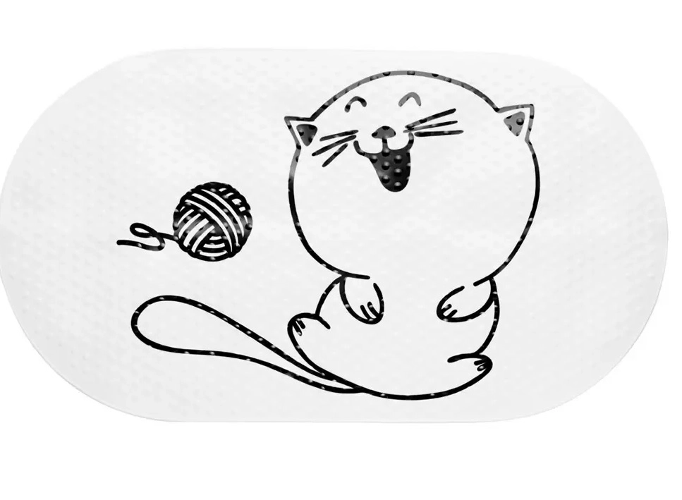Spa-коврик ПВХ Клубок Happy Cats