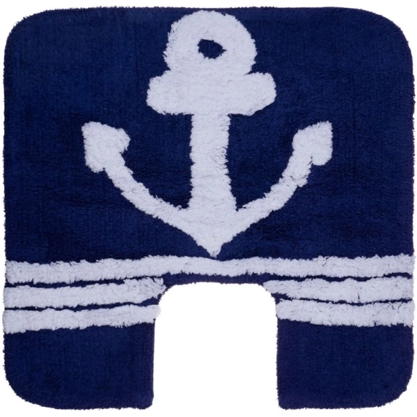 Коврик д/ванной комнаты хлопок Royal Navy 50*80