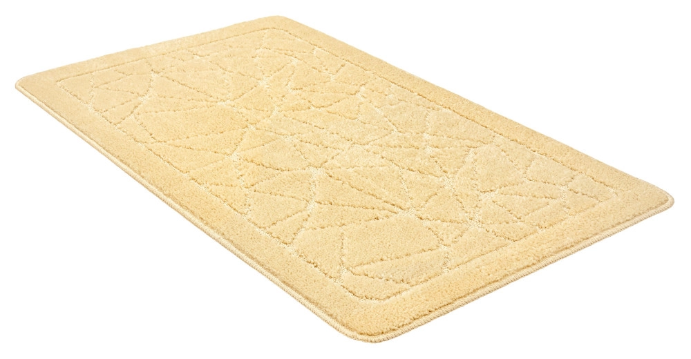 Коврик д/в Shahintex PP 60x100 001 кремовый 3