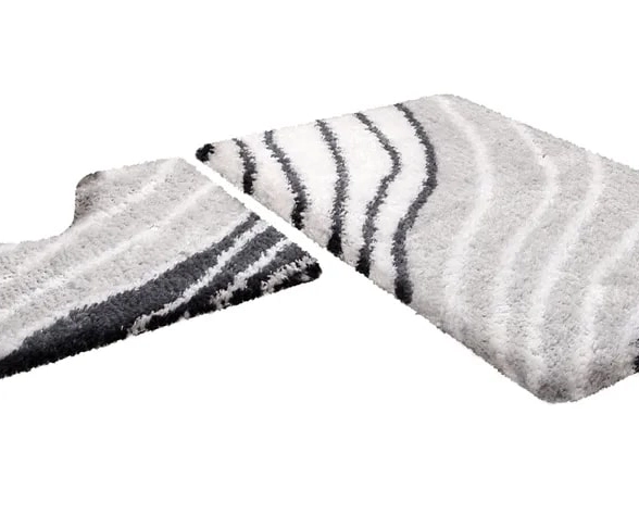 Коврики SHAHINTEX SOFT 60*90+60*50 перламутр