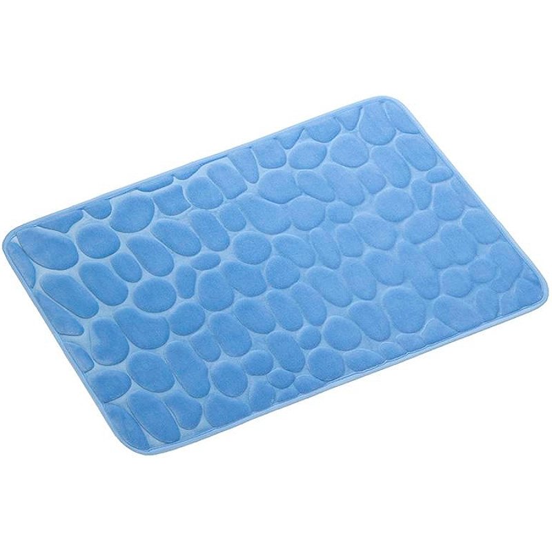 Коврик для ванны GRAMPUS 50x80см, голубой GR-3204С