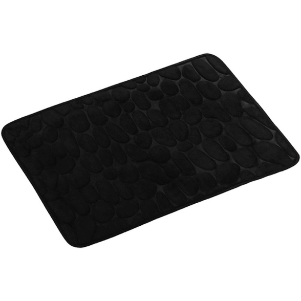 Коврик для ванной GRAMPUS 50x80см, черный GR-3204L