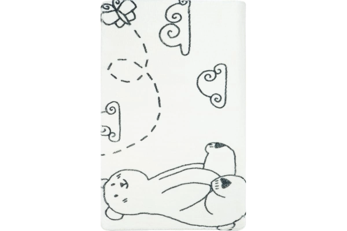 Коврик для ванны Fixsen TEDDY AIR 50х80см белый FX-6001T