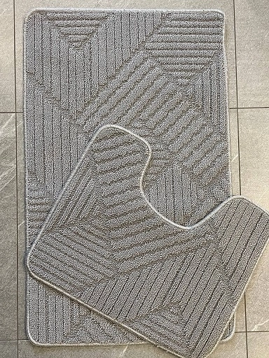 Комплект ковриков BEE TEX 55x90+45x55 Серый