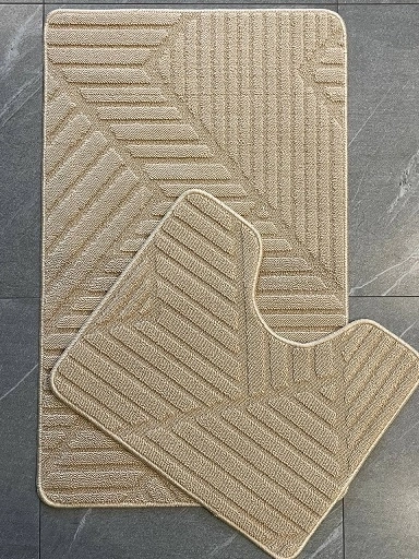 Комплект ковриков BEE TEX 55x90+45x55 латте