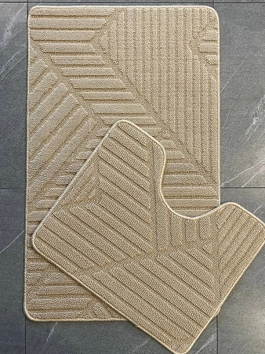 Комплект ковриков BEE TEX 55x90+45x55 латте