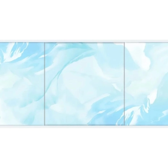 экран п/в ПРЕМИУМ А голубой 1.68м