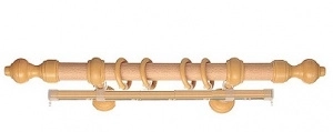 Карниз с U-шиной 2.8м бук
