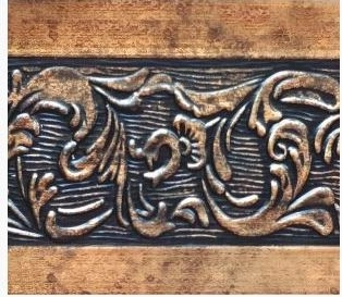 Карниз богемия 3-х ряд. 32 с поворотом 2,4м