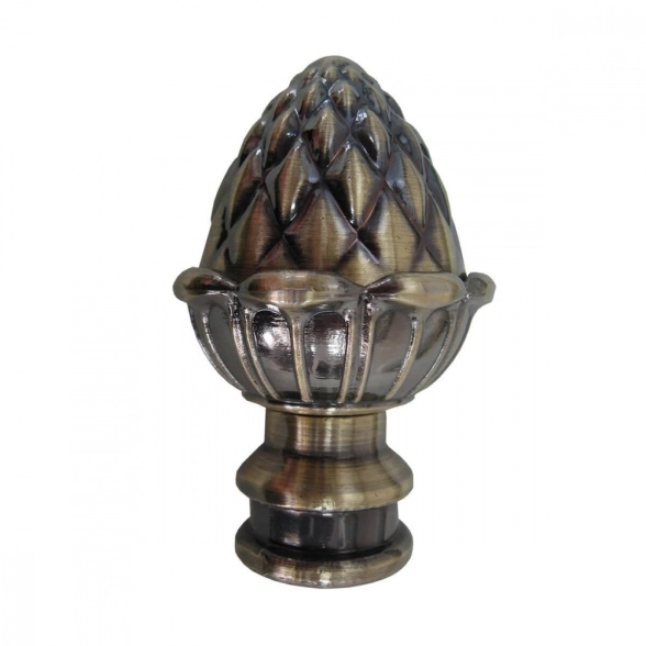 К-т наконечников 2шт Агра СН-25-102-24 золото антик