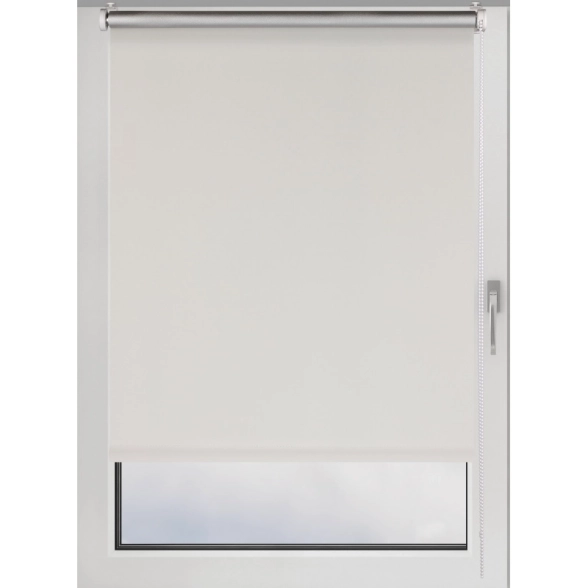Штора рулонная Blackout Silver 70x160 см белый