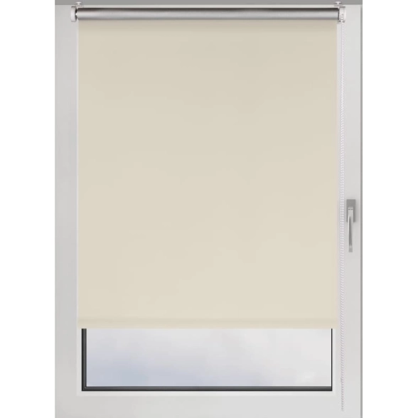 Штора рулонная Blackout Silver 50x160 см светло-бежевый