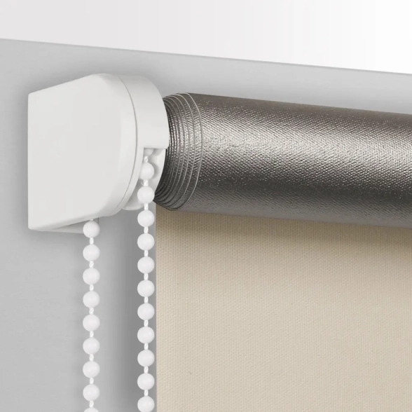 Рулонная штора Blackout Silver 60x160 см светло-бежевый-image-3
