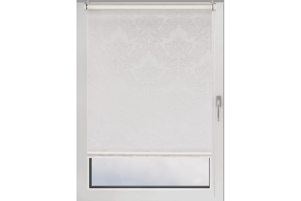 Штора рулонная Luna 100x160 см белый