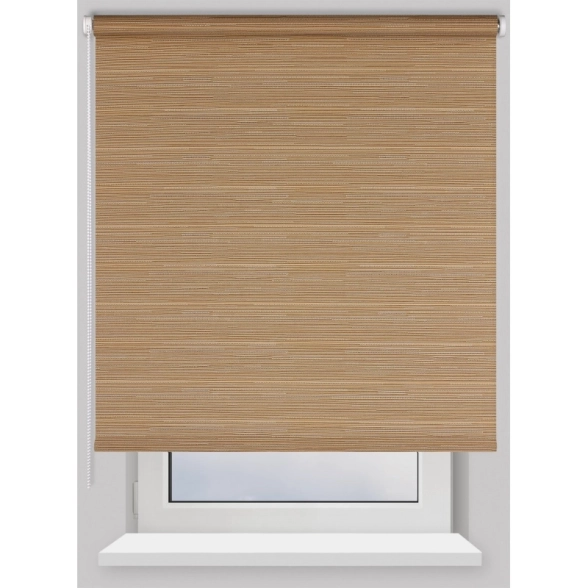 Штора рулонная Rustic 80x160 см коричневый