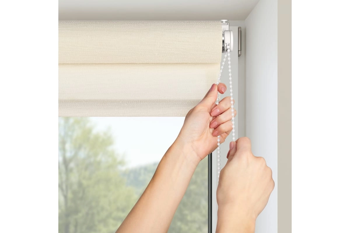 Штора рулонная Mukko 70x160 см белый-image-2