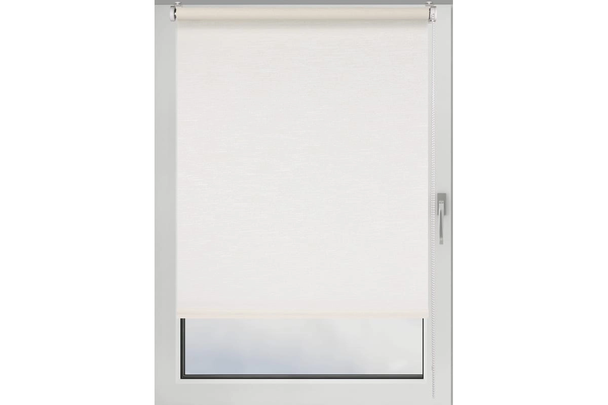 Штора рулонная Mukko 80x160 см белый