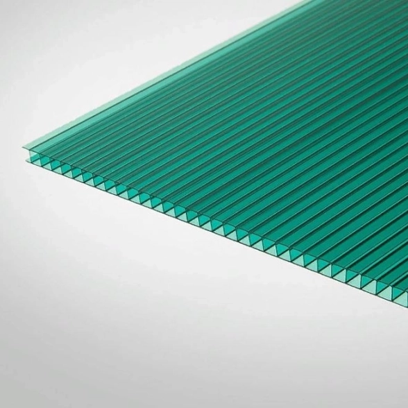 Поликарбонат сот Колибри 4мм зеленый 2,1х6м