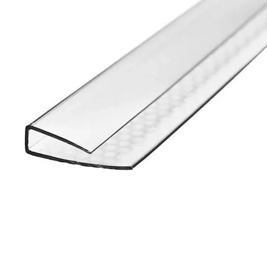 Профиль торцевой ПТ 6мм 2,1м ПРАКТИЧНЫЙ прозр