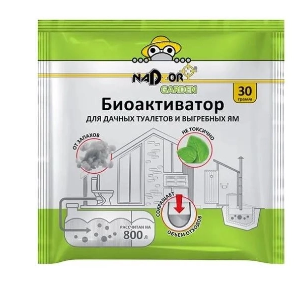 Биопрепарат Nadzor д/дачных туалетов и септиков 30г