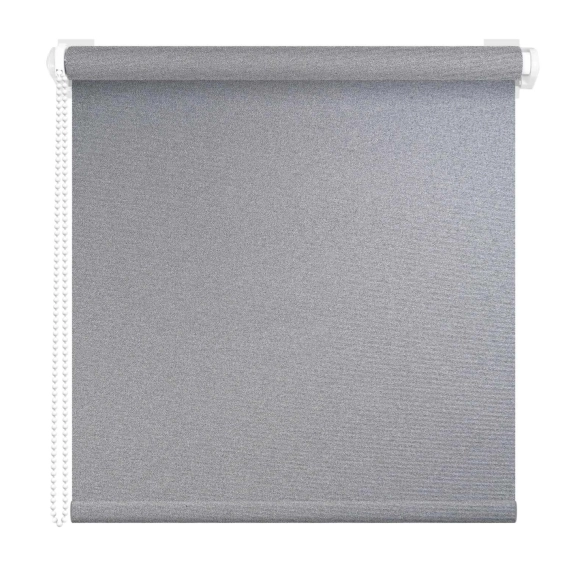 Рулонная штора Мегаполис (026.03) Серебристый 57x160