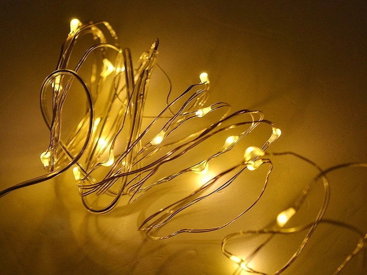 Гирлянда NEON-NIGHT Роса LED 200ламп 20м ЖЕЛТЫЙ 1044