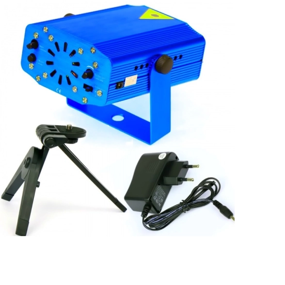 Проектор лазерный Mini Laser Stage Lighting фигурки (621)