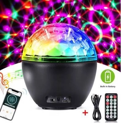 Диско-шар LED Magic Ball аккумул.