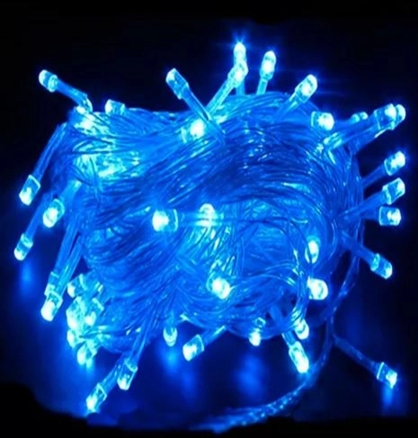 Гирлянда LED L-3-7 п/п 160л синий 12м