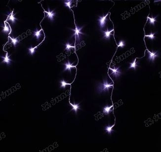 Гирлянда дождь LED LLC-1-2 100л 3*0,7м белый