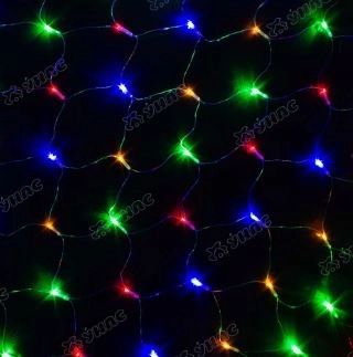 Гирлянда сетка LED LW-0-6 132л. п/провод 1,3х1,3 цветной