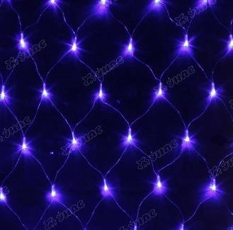 Гирлянда сетка LED LW-0-7 132л. п/провод 1,3х1,3 синий