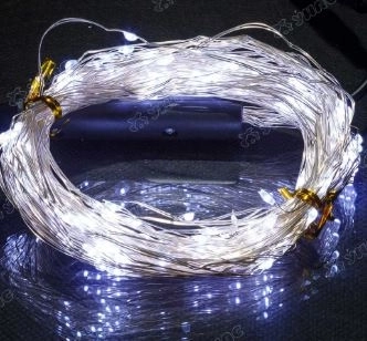 Гирлянда штора LED LLS-10-2 200л. холодный белый 2м 10нитей